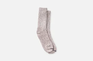 Cotton Blend Ragg Crew