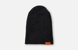Merino Wool Knit Beanie Hat